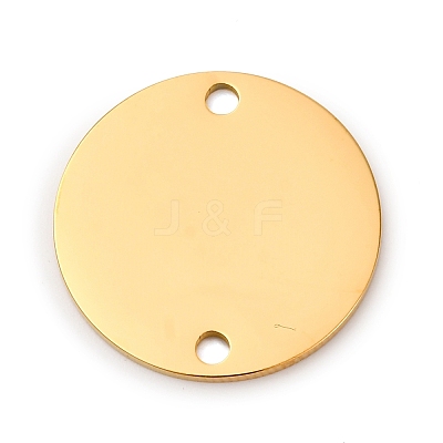304 Stainless Steel Connector Charms STAS-P398-01G-1