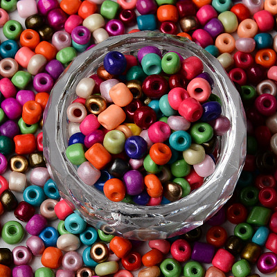 6/0 Glass Seed Beads SEED-R051-03C-1
