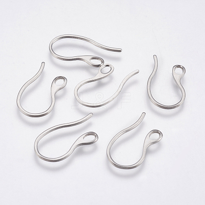 Tarnish Resistant 304 Stainless Steel Earring Hooks STAS-P196-06-1