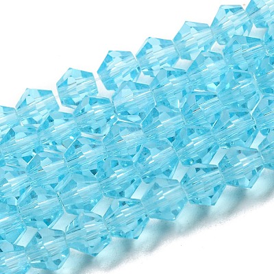 Transparent Glass Beads Strands EGLA-A039-T2mm-D20-1