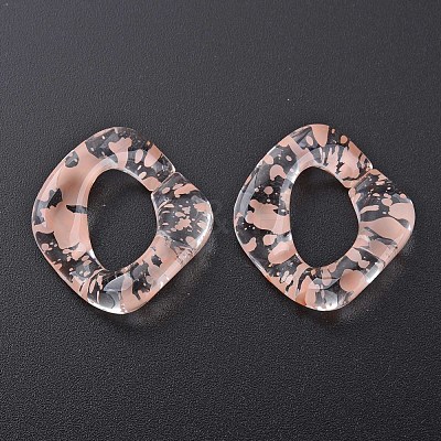 Transparent Acrylic Linking Rings OACR-N009-016A-06-1