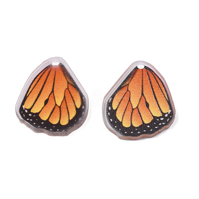 Printed Translucent Acrylic Pendants OACR-N133-019-1