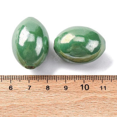 Handmade Polymer Clay Beads PORC-K005-01B-02-1