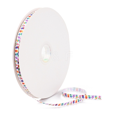 Polyester Grosgrain Ribbon SRIB-G009-01A-1