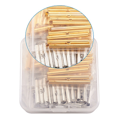 Iron Slide On End Clasp Tubes FIND-PJ0001-01-1