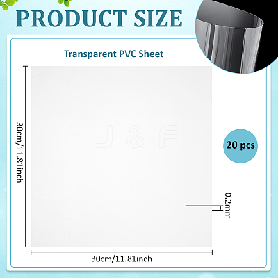 Transparent PVC Sheet FIND-WH0366-127C-1