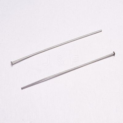 Tarnish Resistant 304 Stainless Steel Flat Head Pins LS-STAS-H358-03B-1