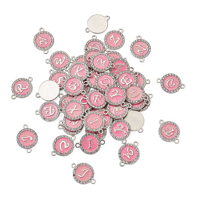 Alloy Enamel Links Connectors ENAM-TA0002-15A-1