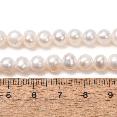 Natural Cultured Freshwater Pearl Beads Strands PA-CBABE82-15F-1