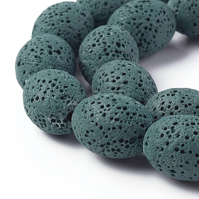 Natural Lava Rock Beads Strands G-F671-03B-14-1
