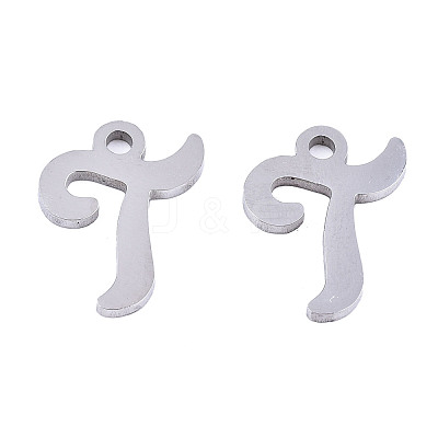 Non-Tarnish 201 Stainless Steel Charms STAS-T044-217P-T-1