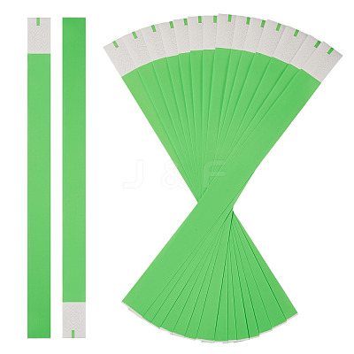 Luminous Paper Disposable Wristbands BJEW-TAC0075-001B-1