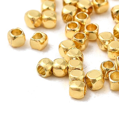 Brass Spacer Beads KK-P198-02A-G-1