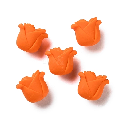 Rose Shape Silicone Beads SIL-S011-02C-1
