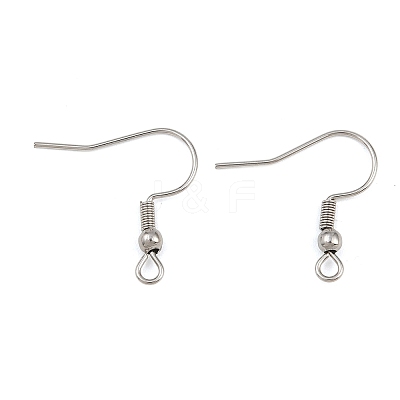 Tarnish Resistant 304 Stainless Steel Earring Hooks STAS-R044-1