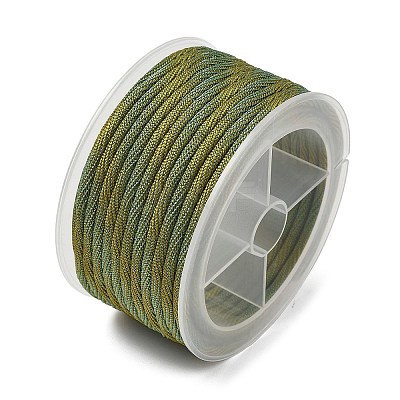 6.7M Braided Nylon Twisted Round Cord NWIR-Z004-A06-1