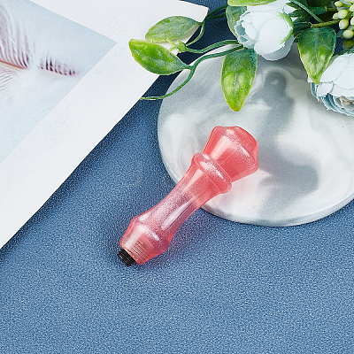 Natural Quartz Crystal Handle DIY-WH0224-87D-1