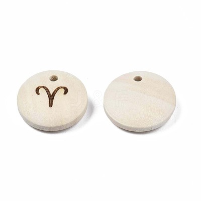 Laser Out Wood Pendants WOOD-S053-51J-1