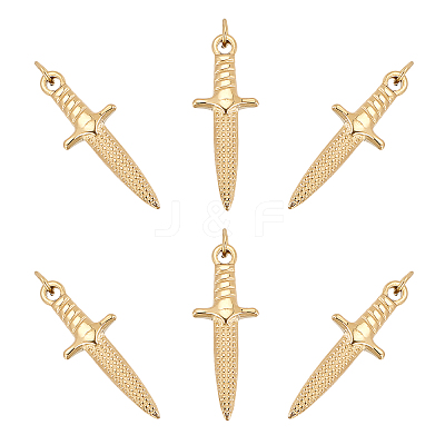 6Pcs 304 Stainless Steel Pendants STAS-UN0031-18-1