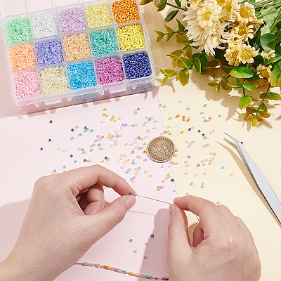 Glass Seed Beads SEED-PH0012-06-1