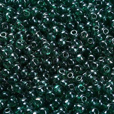 FGB 6/0 Grade A Round Glass Seed Beads SEED-Q011-4mm-F520-1