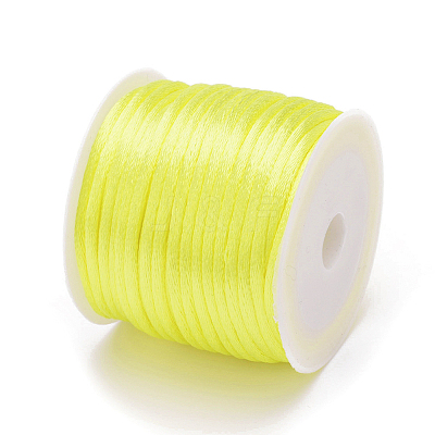 Nylon Satin Rattail Cords NWIR-L006-1mm-12-1