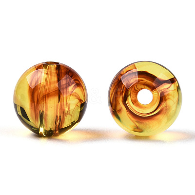 Transparent Acrylic Beads TACR-N018-03C-1