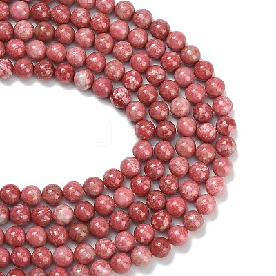 Natural Thulite Beads Strands G-C280-B17-10mm-1