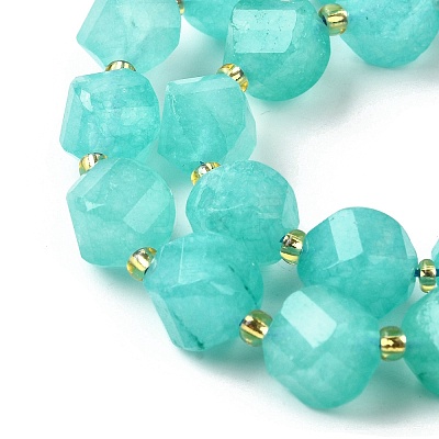 Natural Quartz Dyed Beads Strands G-U023-A02-20-1