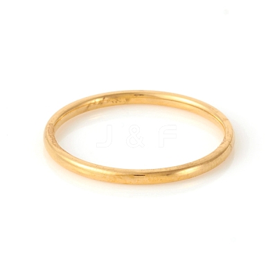 201 Stainless Steel Plain Band Rings X-RJEW-G107-1.5mm-7-G-1