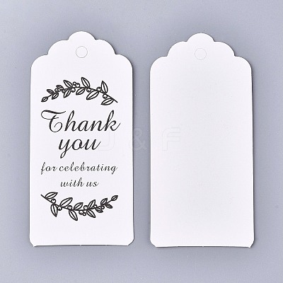 Thank You for Celebrating with Us Paper Gift Tags DJ-CDIS-K002-I01-A-1