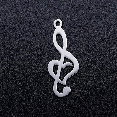 Tarnish Resistant 201 Stainless Steel Pendants STAS-Q201-JN330-1-1