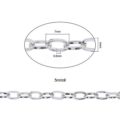 304 Stainless Steel Cable Chains CHS-CJ0001-15P-1