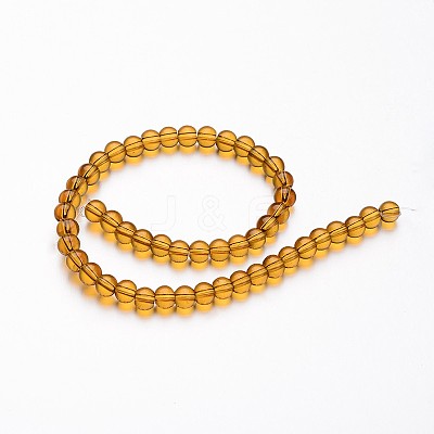 Glass Round Bead Strands GLAA-I028-8mm-11-1