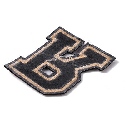 Polyester Computerized Embroidery Cloth Iron On Sequins Patches PATC-SZC0001-01R-1
