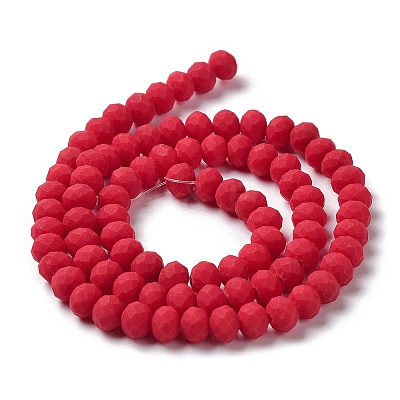 Glass Beads Strands X1-EGLA-A034-P6mm-MD22-1