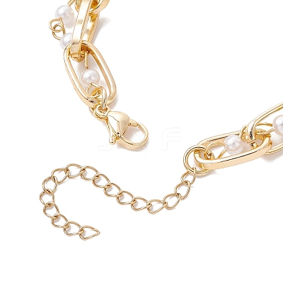 Aluminium Cable Chain Bracelets BJEW-JB12232-1