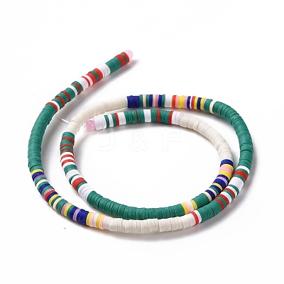 Handmade Polymer Clay Bead Strands CLAY-C003-05A-1