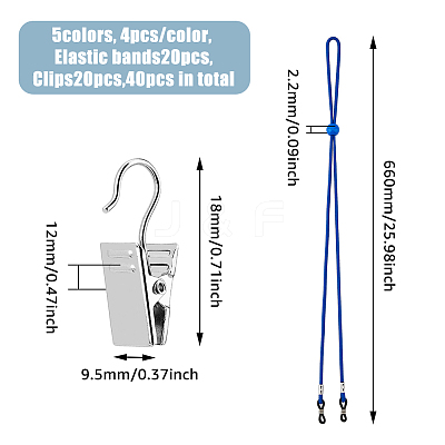Canvas Stretch Clip for Sewing Cross Stitch Embroidery AJEW-HY0001-69-1