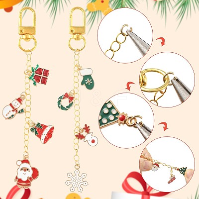 Christmas DIY Bag Pruse Chain Making Kit DIY-FS0010-38-1