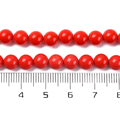 Synthetic Turquoise Beads Strands G-L605-G01-01B-1