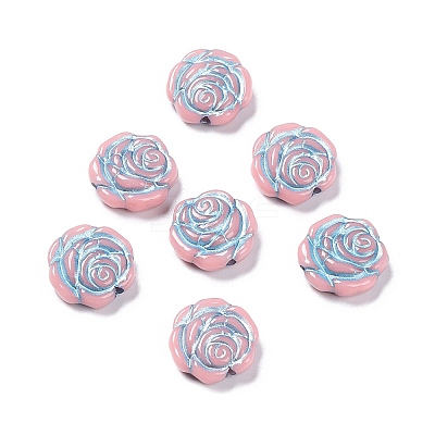 Opaque Acrylic Beads LS-OACR-G016-09I-1
