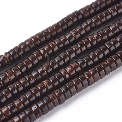 Coconut Beads Strands COCO-O009-03-4x2mm-1