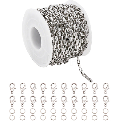 DIY Chain Bracelet Necklace Making Kit DIY-CA0005-14-1