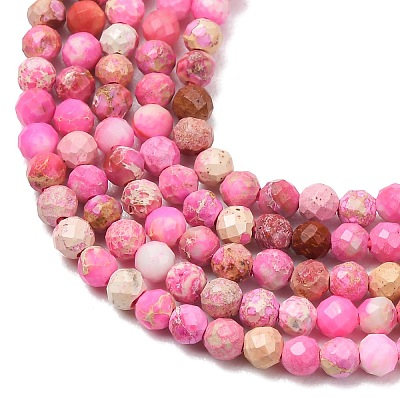 Natural Imperial Jasper Beads Strands G-L578-A10-1