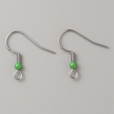 304 Stainless Steel Earring Hooks STAS-WH0027-64P-06-1