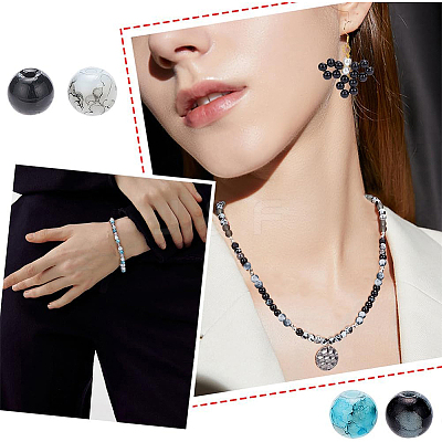 768Pcs 24 Style Glass Beads DIY-PH0010-71-1