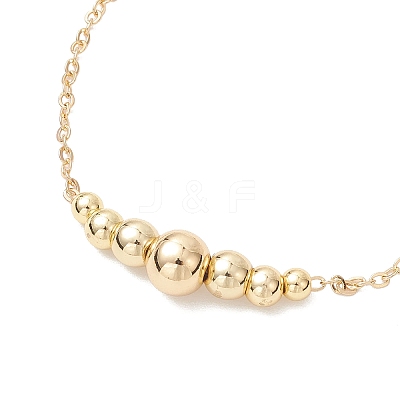Brass Cable Chains Slider Bracelets BJEW-JB12813-02-1