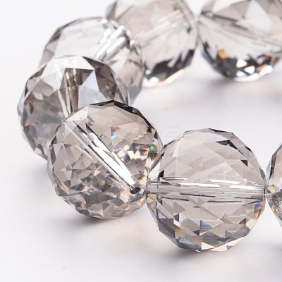 Electroplate Glass Bead Strands EGLA-J140-PL02-20mm-1