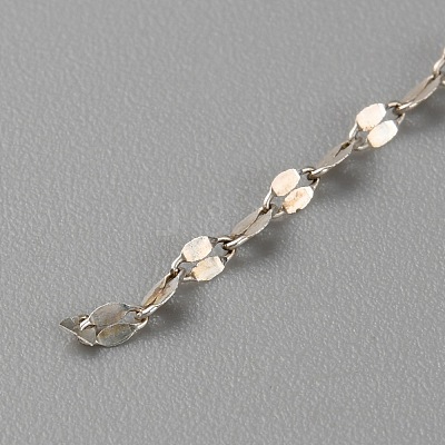 925 Sterling Silver Dapped Chains STER-TAC0003-03P-1